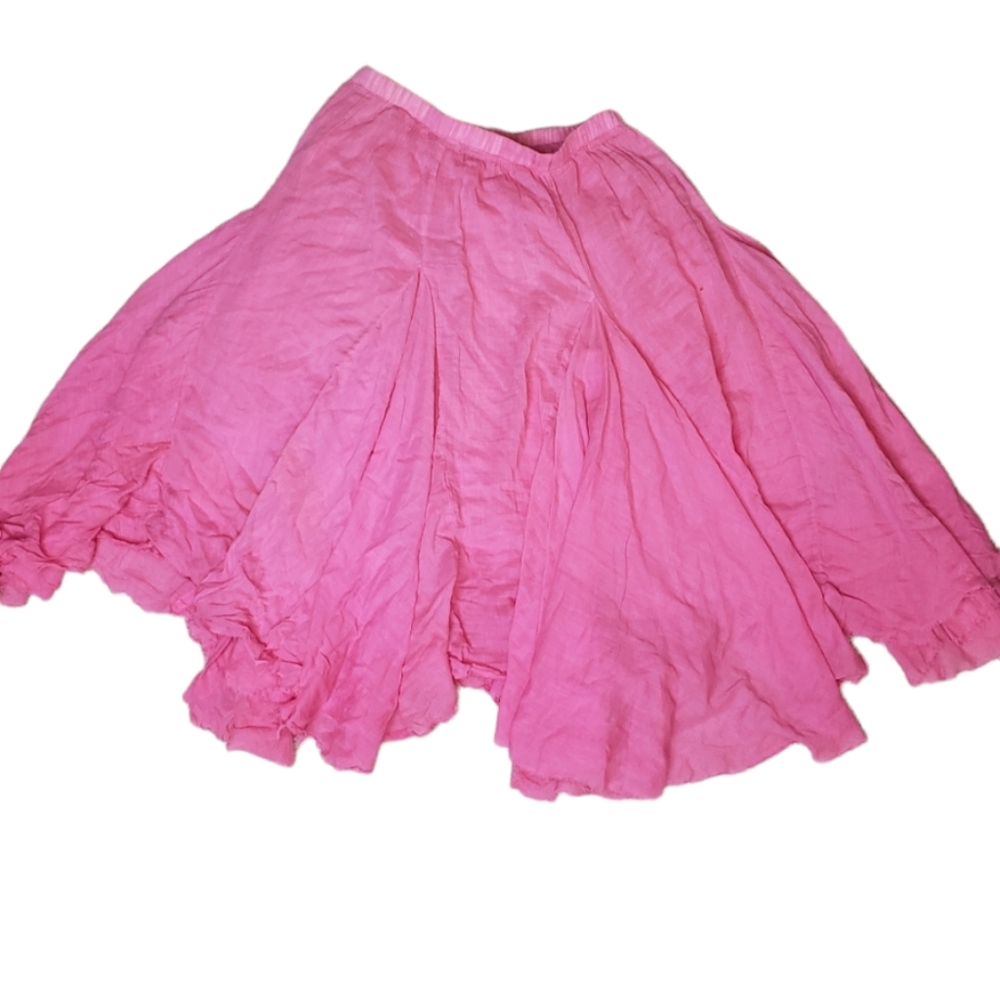 Pink Cotton Skirt
